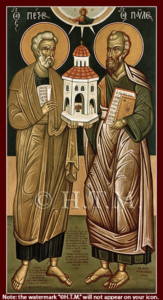 icon SS-Peter-and-Paul-St. Nicholas Orthodox Church Scarborough, English Language Orthodox Church Toronto, Orthodox Services in English